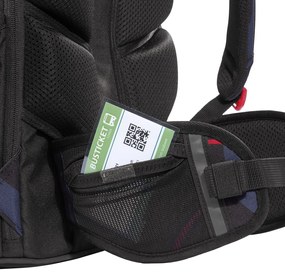 Školský batoh coocazoo PORTER, Lava Lines, certifikát AGR