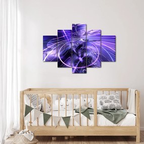 Obraz technické abstrakcie (150x105 cm)
