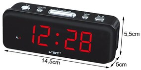 Verk 01720 LED Budík VST-738