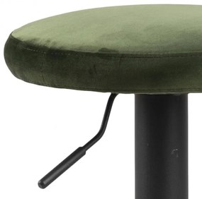 Barová stolička Finch fľaškovo zelená