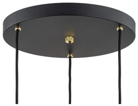 Argon 6105 - Luster na lanku OAKLAND 3xG9/6W/230V čierna