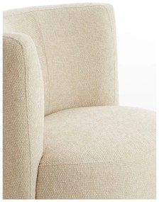 Krémové kreslo Kamova – Light &amp; Living