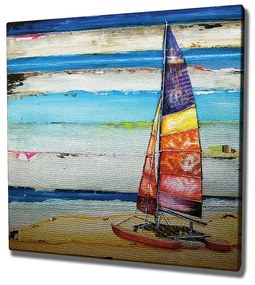 Obraz na plátne Windsurfing KC211 45x45 cm