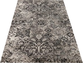 DY Sivý moderný koberec s geometrickým vzorom Panamero 08 N Rozmer: 240x330 cm