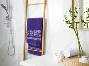 Bambusový uterák BAMBOO 50x90 cm fialový, 70% bambusové vlákno | 30% bavlna