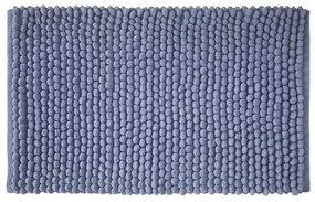 Modrá kúpeľňová predložka 50x80 cm Aspen Bobble – Bianca