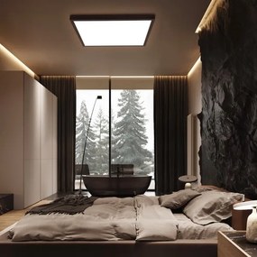 Brilagi - LED Kúpeľňové svietidlo FRAME LED/50W/230V 3000/4000/6000K IP44 čierna