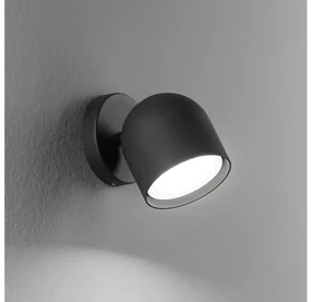 Ideal Lux - LED Nástenné bodové svietidlo DODO 1xGX53/9W/230V čierna ID314099