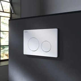 Tlačidlo splachovania AM.PM II90101 Prime Fit S mechanické, biela