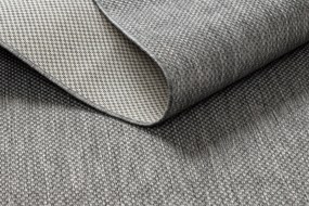 Koberec  SISAL FLAT 48663/920 antracit HLADKÝ