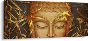 Obraz - Zlatý Budha (120x50 cm)