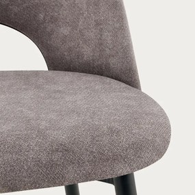 Jedálenská stolička TRIVIO sivá 767357