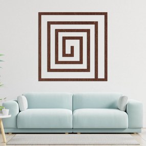 Drevená dekorácia špirála | SQUARIL: Preglejka Topoľ - Honey 3071 20 cm 4056-113940 PR0397