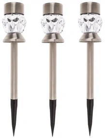 Set LED záhradných lámp Prisma 37 cm 3 ks