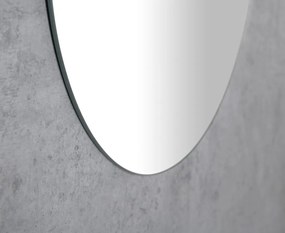 Aqualine Aqualine, Zrkadlo 40x70cm, ovál, bez uchytenia, 22503