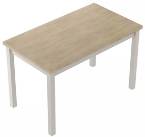 Jedálenský stôl Adam 120 x 68 cm, dub cremona / krémová
