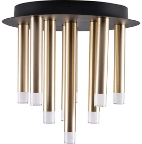 Stropné svietidlo GLAM 9xG9/8W/230V zlatá