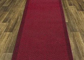 Koberce Breno Behúň DELHI 7258, šíře role 67 cm, červená
