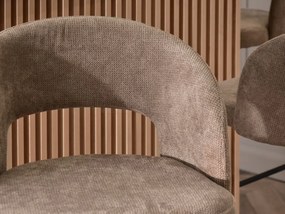 Stolička Gustav (béžová + čierna). Akcia -23%. Vlastná spoľahlivá doprava až k Vám domov. 1110694