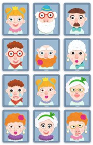 Hra s magnetmi – portréty