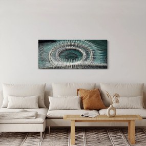 Obraz fontány (120x50 cm)