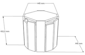 Set 3 konferenčných stolíkov Lorizolla (mramor čierny + čierna). Vlastná spoľahlivá doprava až k Vám domov. 1106452