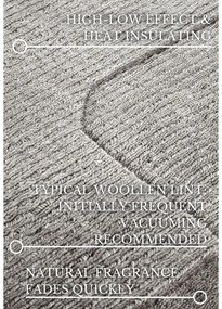 Sivý ručne tkaný vlnený behúň 80x250 cm Charlotte – Villeroy&amp;Boch