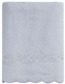 Soft Cotton Osuška SILVIA s čipkou 85x150cm Smotanová