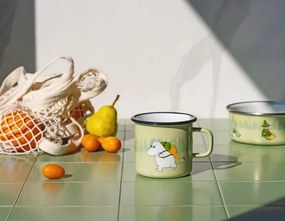 Hrnček Moomin Campers 0,55l, smalt / zelený