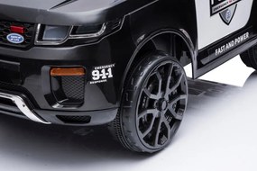 LEAN CARS Elektrické policajné autíčko BBH-021 čierne