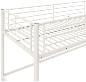 Biela vyvýšená detská posteľ 90x200 cm Jodie – Støraa