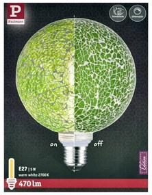 LED Stmievateľná žiarovka MOSAIC G125 E27/5W/230V 2700K - Paulmann 28747