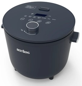 BestBerg BBRC-100 ryžovar s nízkym obsahom sacharidov / 2 l / 400 W / čierny