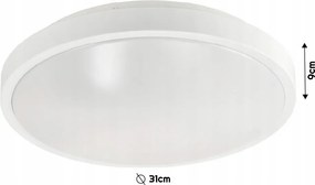 ECOLIGHT LED stropné svietidlo 2x E27 + 2x žiarovka Philips E27 10W 1055lm