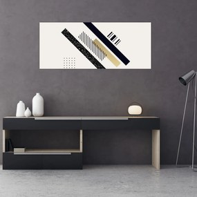 Obraz - Geometrické tvary N⁰5 (120x50 cm)