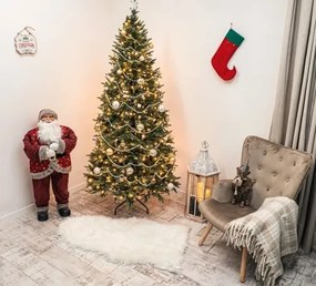 Hustý umelý vianočný stromček borovica 180 cm