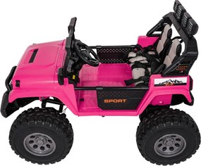 Elektrické autíčko Extreme Sport 4x4 ružové