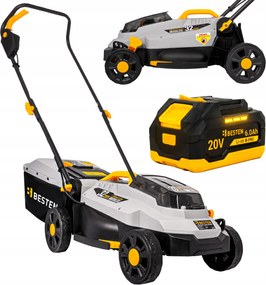 Akumulátorová Bezkartáčová Kosačka 32 CM Na Trávu 35 L Aku 6 Ah Výkonná Besten