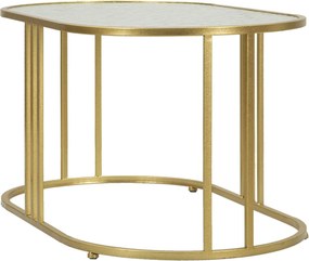 Konferenčný stolík Antalia 90 cm zlatý