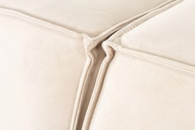 Dvoumístná pohovka Lora 220 cm krémová