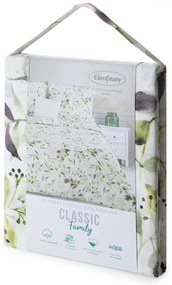 RENFORCÉ OBLIEČKY MILI 200X220 CM, 2 KS 70X80 CM LISTY