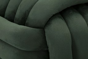 Taburet Softy 45 cm zelený