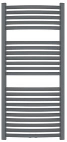 Invena Invena, kúpeľňový rebríkový radiátor 540x1200 mm 538W, grafitová, UG-02-120-A