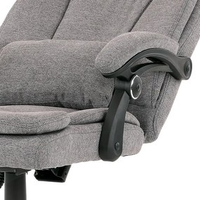 BONTEC Kancelárske kreslo, hojdací mechanizmus, šedá látka, KA-Y362 GREY Farba: Šedá