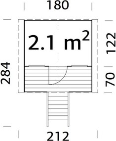 Detský domček Toby
