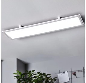 Eglo 32734 - LED RGBW stmievateľný povrchový panel SALOBRENA-C 34W/230V biela + diaľkový ovládač