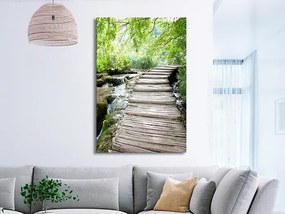 Artgeist Obraz - Charming Path (1 Part) Vertical Veľkosť: 40x60, Verzia: Premium Print