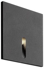 Rabalux 71169 - Vonkajšie schodiskové svietidlo BOVEN LED/3W/230V IP54 čierna