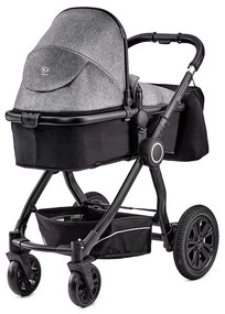 Kombinovaný kočík 3v1 Kinderkraft Veo - grey