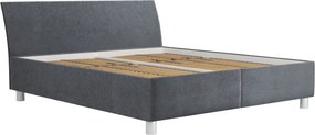 Posteľ Bali 180x200 cm, dymovo šedá látka